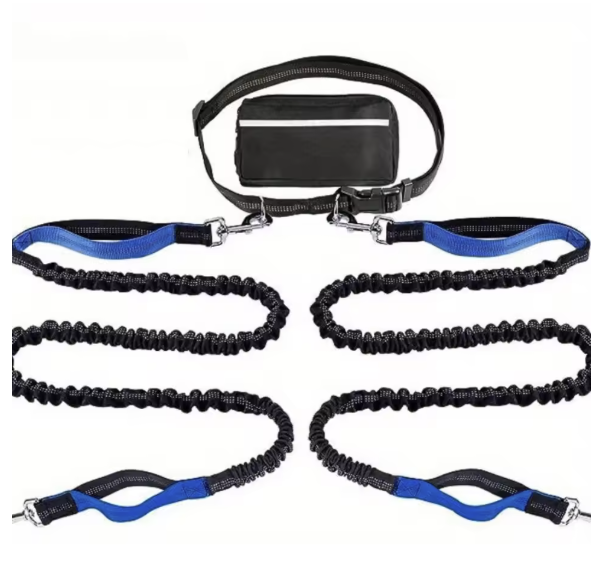 Hands Free Dog Retractable Elastic Leash Reflective Towing Rope™